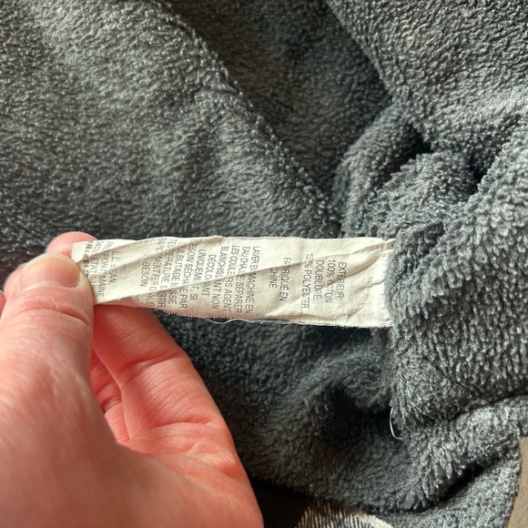 L L Bean Men’s Flannel Button Up Fleece Lined Shacket Shirt Plaid Size M - Picture 9 of 11